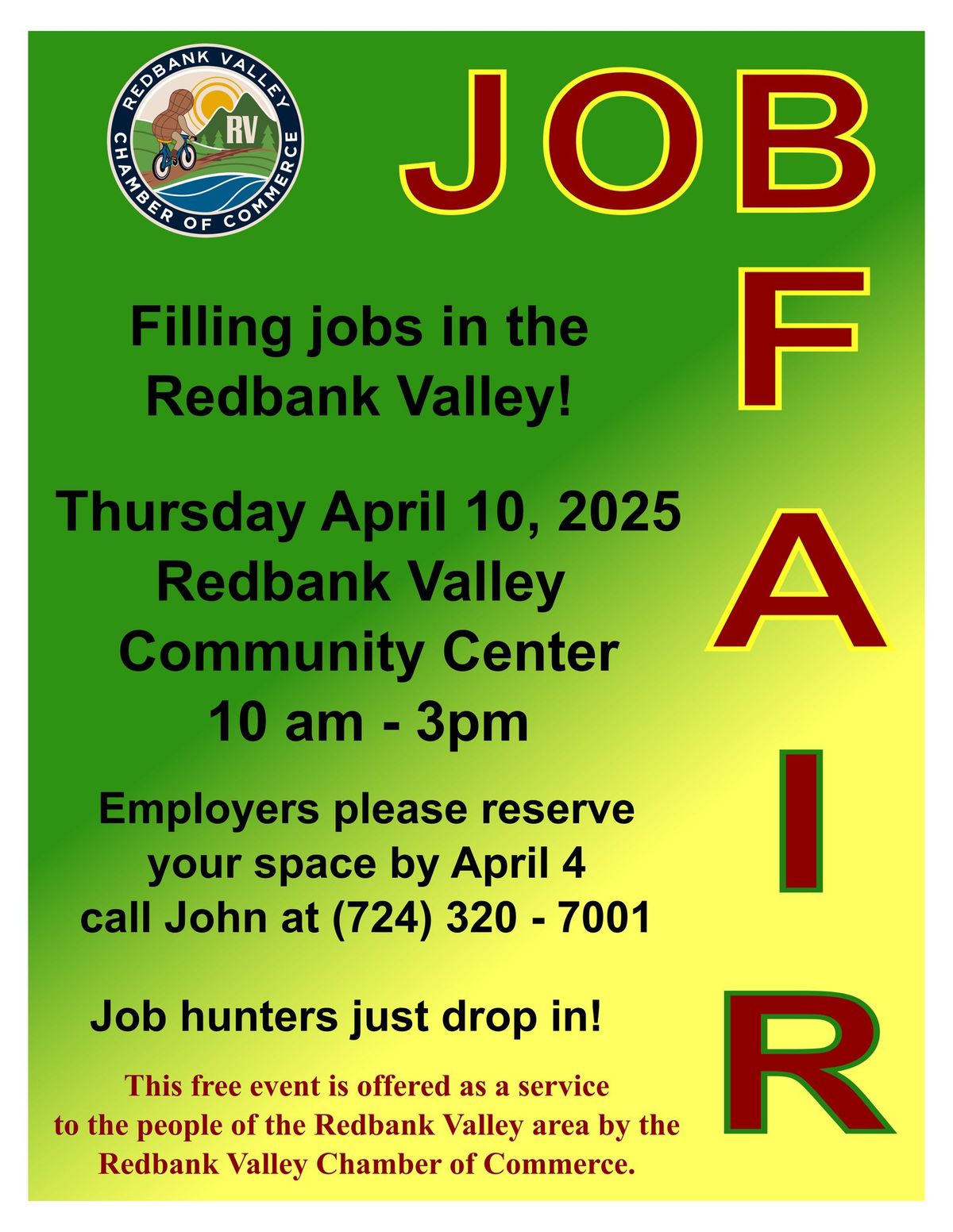 Chamber of Commerce Job Fair