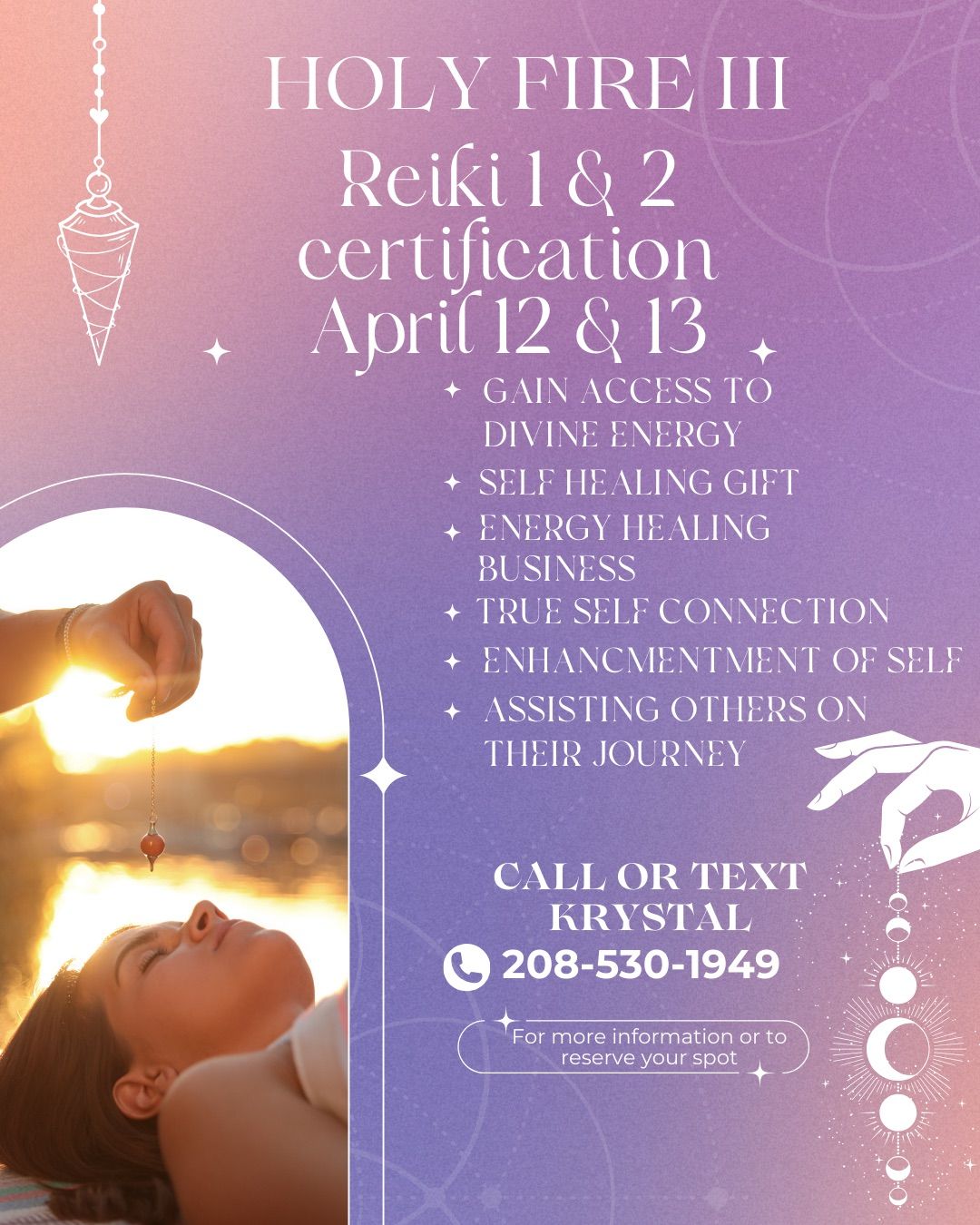 Reiki 1 & 2 Class