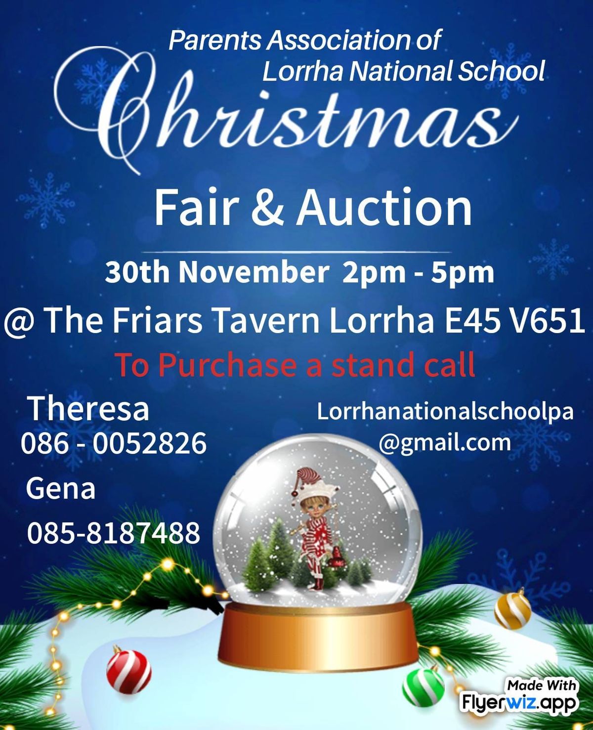 Lorrha Christmas fair \ud83c\udf84