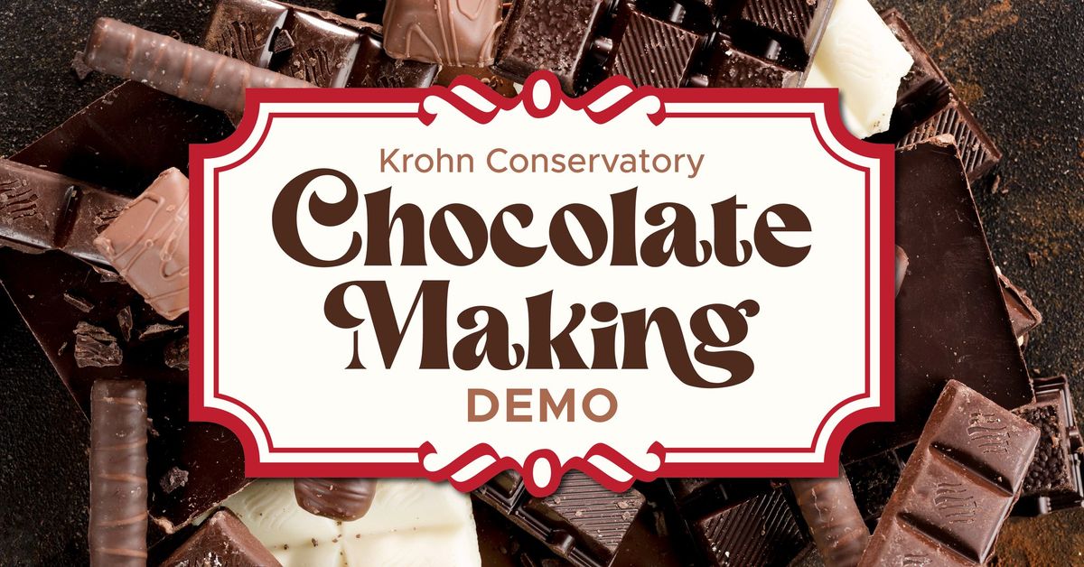 Chocolate Making Demo at Krohn