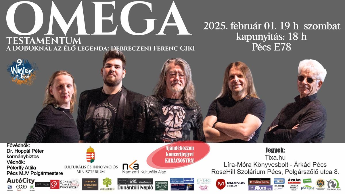 Omega Testamentum Koncert \/\/ P\u00e9cs E78