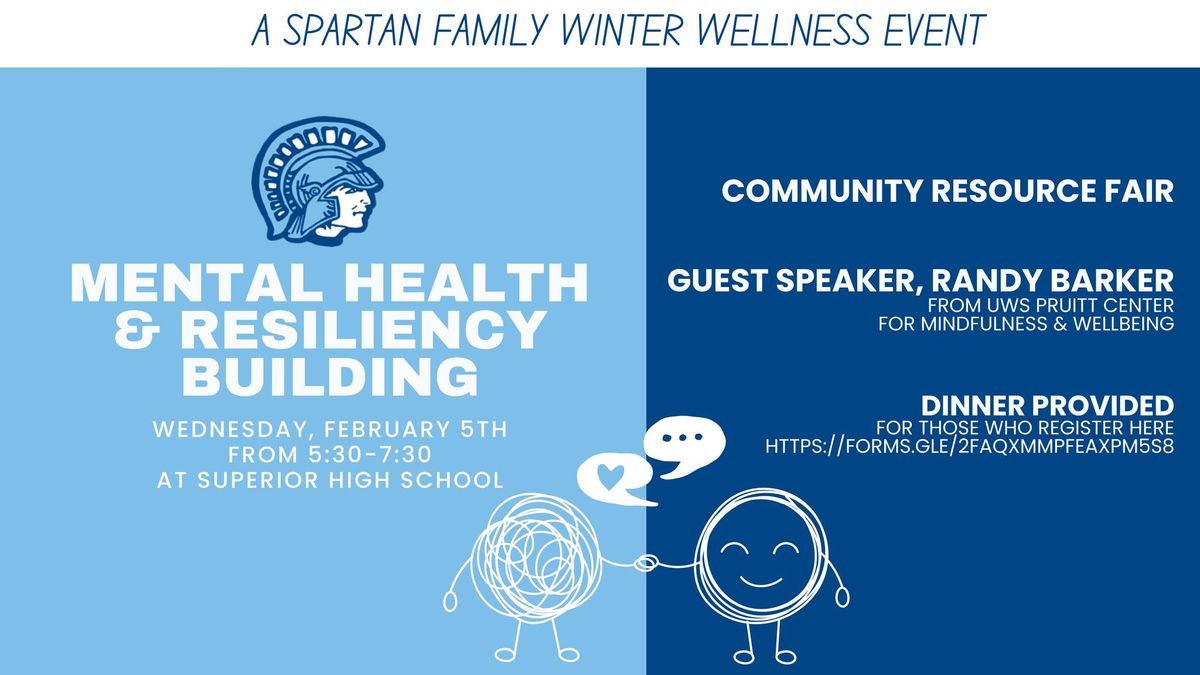 Spartan Family Night: Mental Health & Resiliency Building