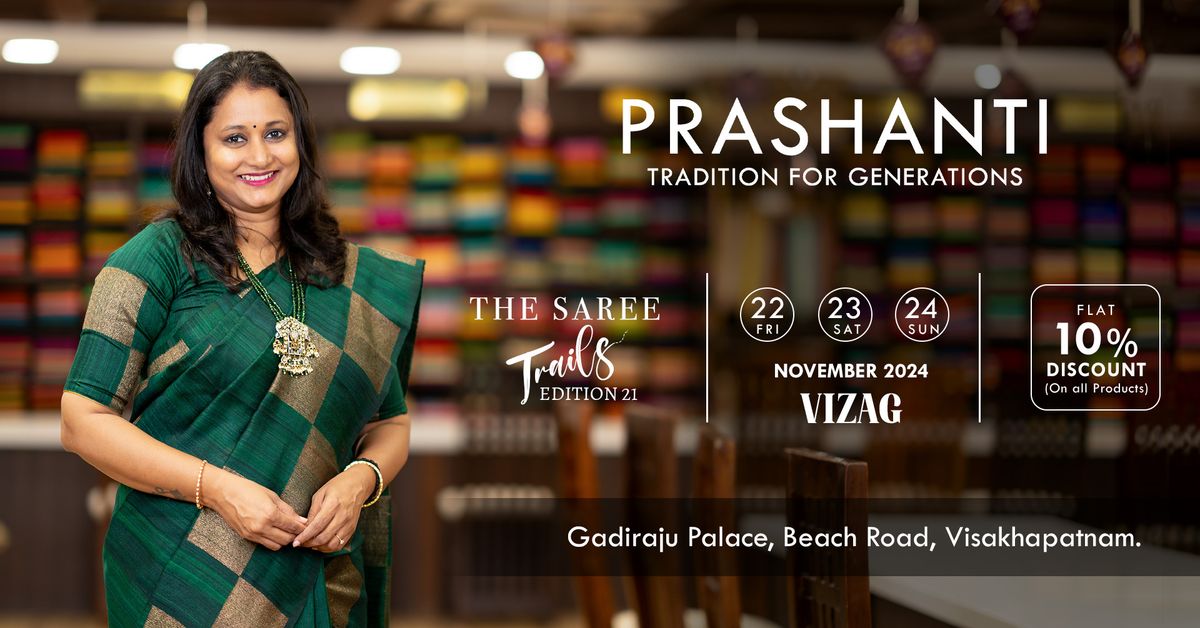 Prashanti Saree Trails Ed- 21 @ Vizag | Saree Exhibition