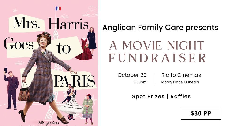 Mrs Harris Goes To Paris Movie Night Fundraiser