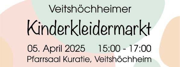 Kinderkleidermarkt Veitsh\u00f6chheim