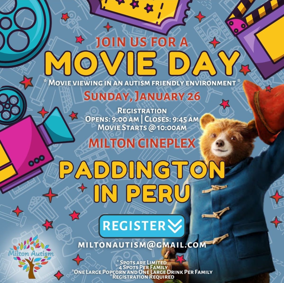 Join Us for a Magical Movie Day at Milton Autism!