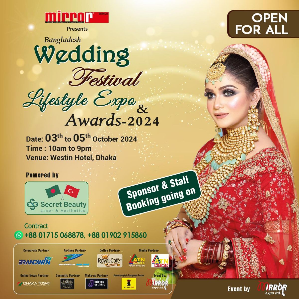 Bd Wedding Festival & Lifestyle Expo & Awards 2024