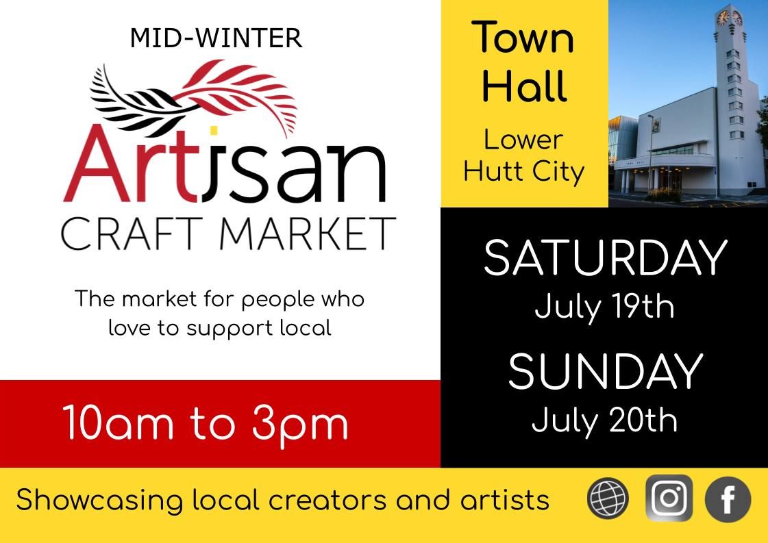 Artisan Craft Market MID-WINTER (Lower Hutt)