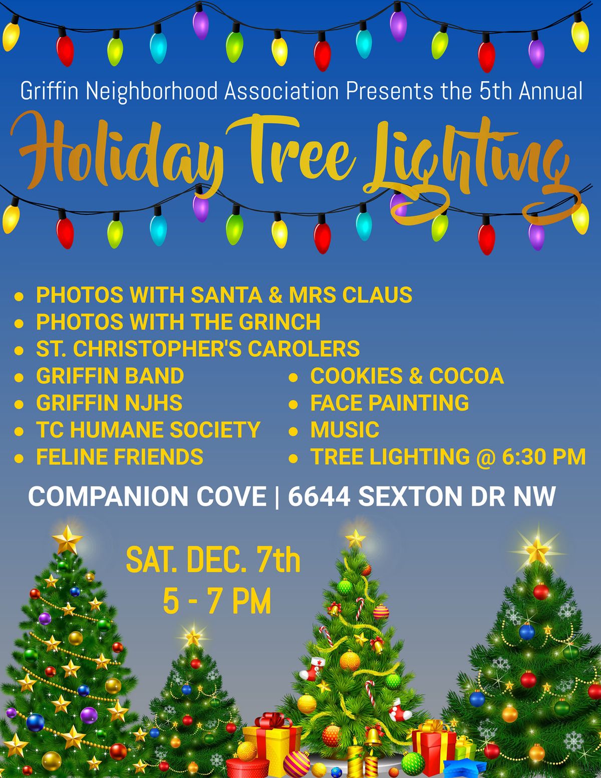 Holiday Tree Lighting