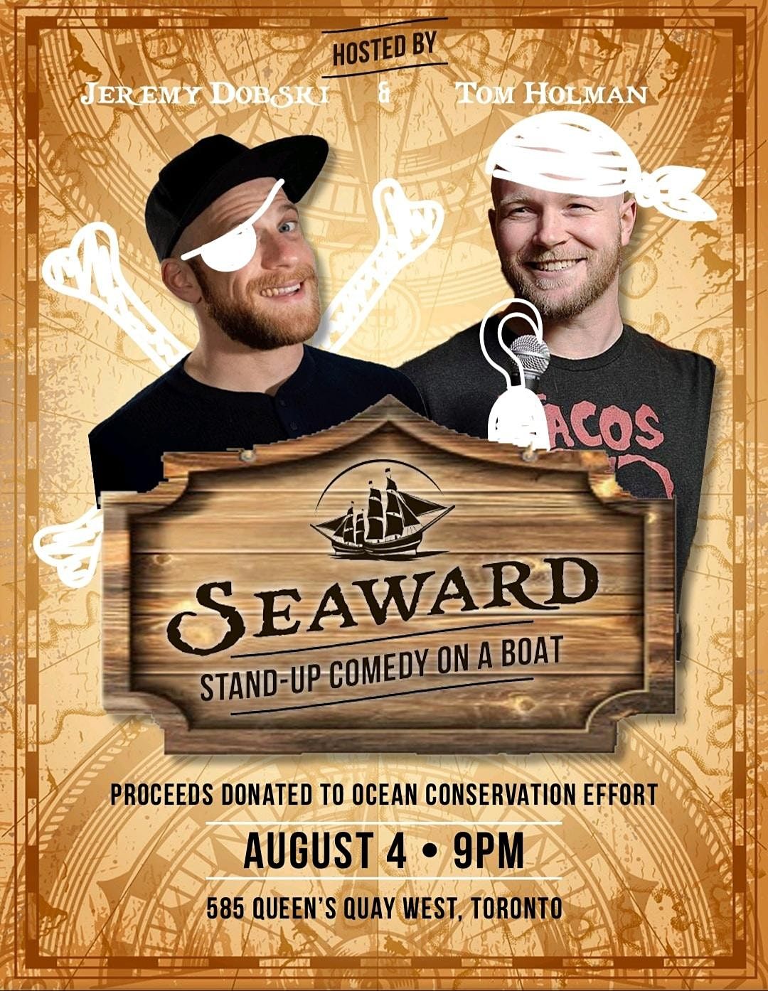 SEAWARD: Stand-up Comedy on a Boat