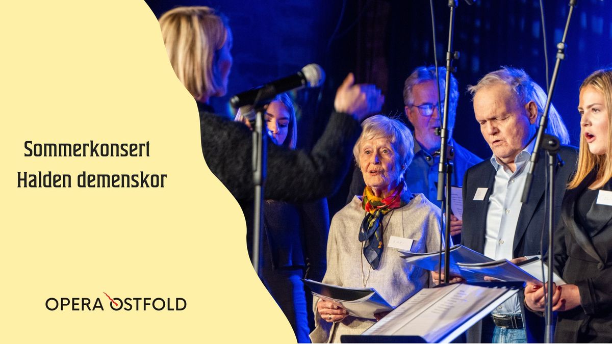 Sommerkonsert Halden Demenskor