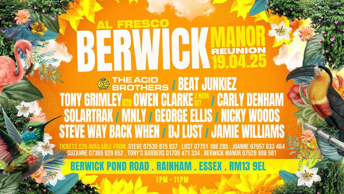 BERWICK MANOR REUNION