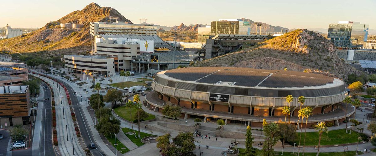 Arizona Wildcats at Arizona State Sun Devils Mens Basketball at Desert Financial Arena