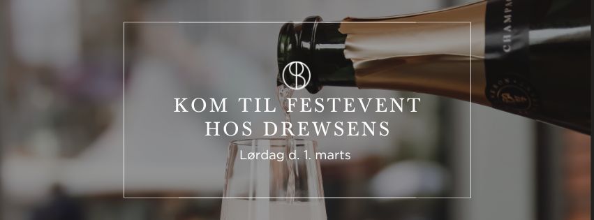 Festevent hos Drewsens - i samarbejde med lokale akt\u00f8rer inviterer vi til en hyggelig l\u00f8rdag!