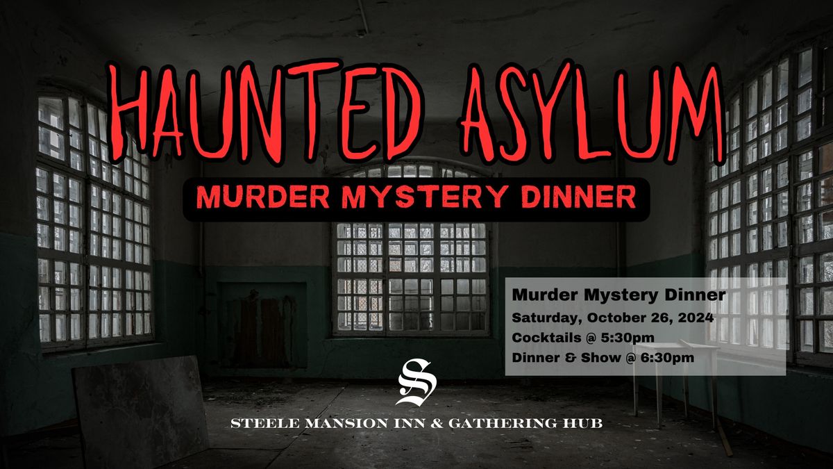 Murder Mystery Dinner - SOLD OUT