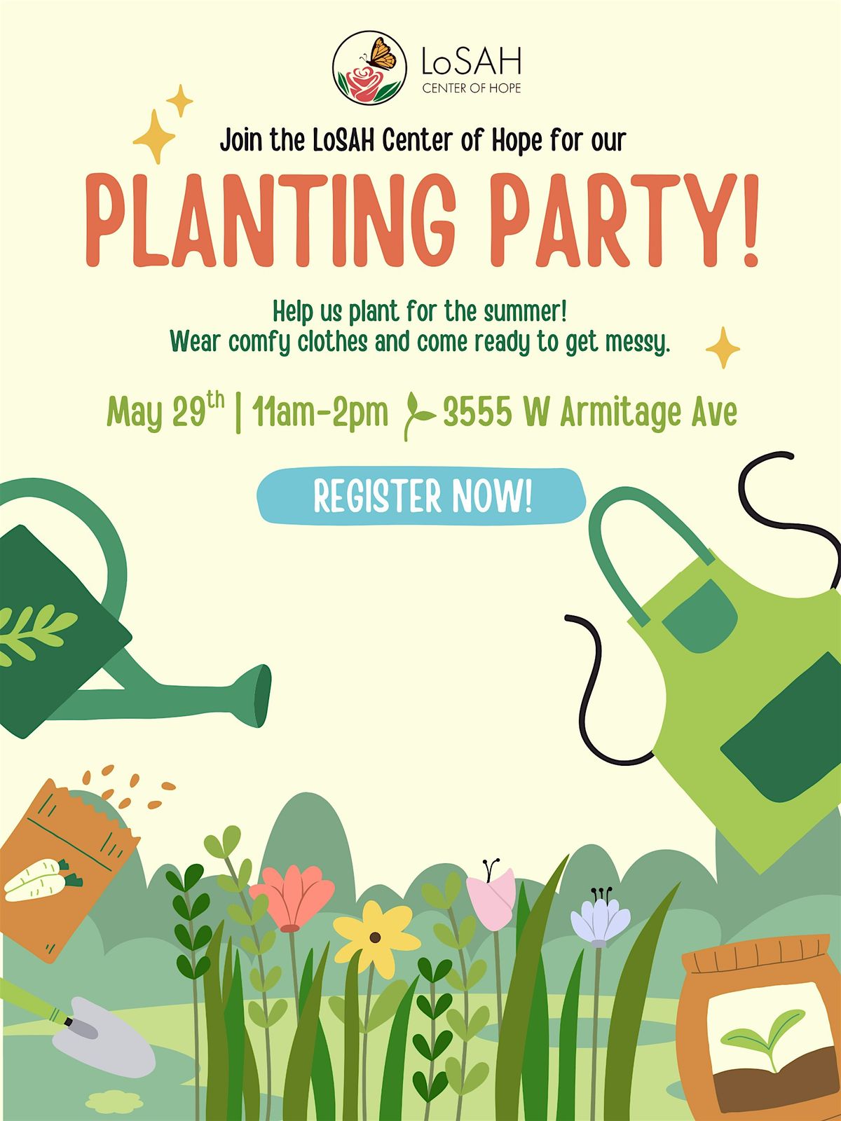 LoSAH Center of Hope Planting Party