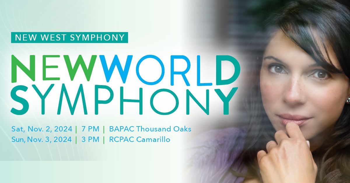 New West Symphony presents New World Symphony and pianist Lara Downes