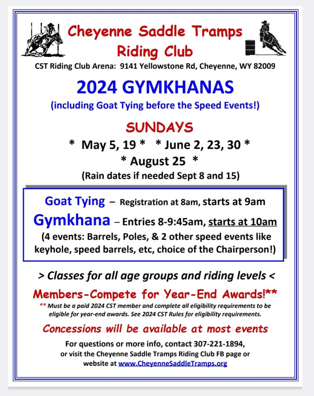 CST Gymkhana & Goat Tying