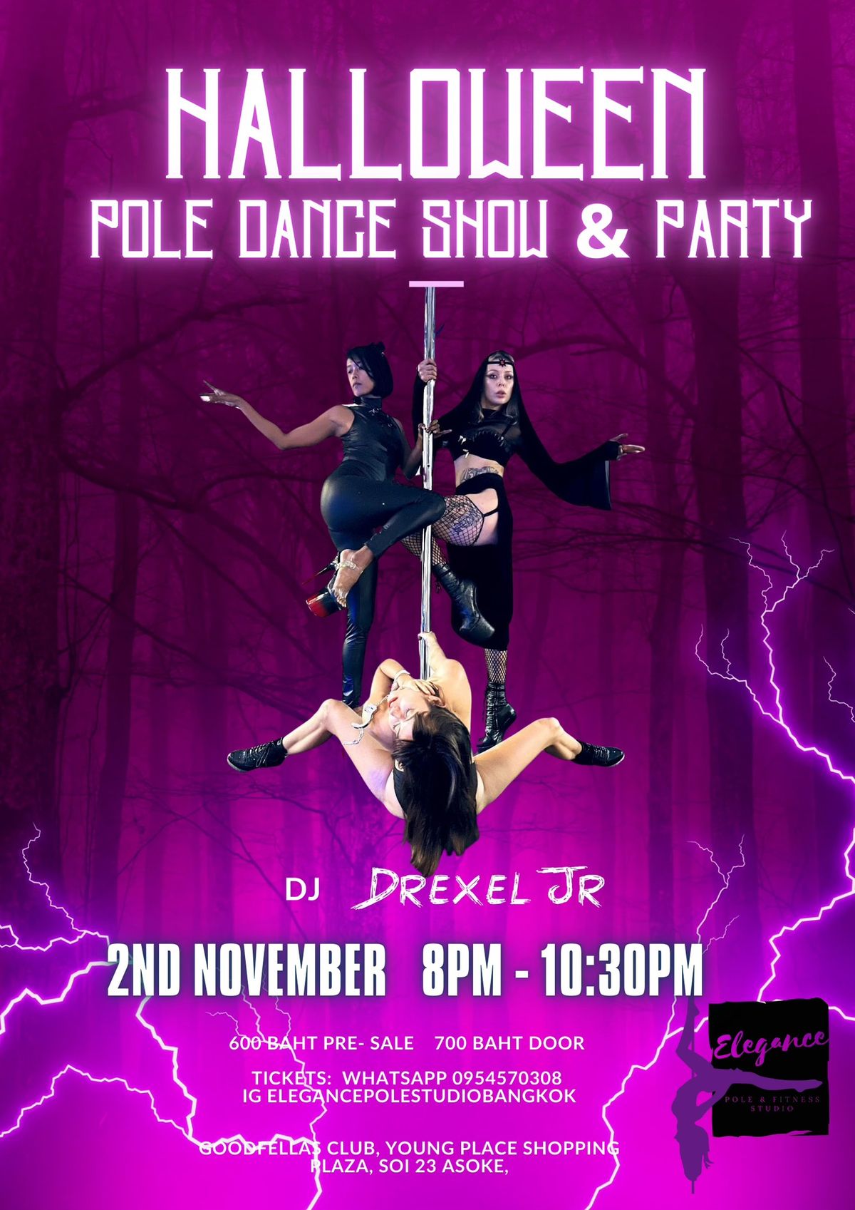 Halloween Pole Dance Show & Party