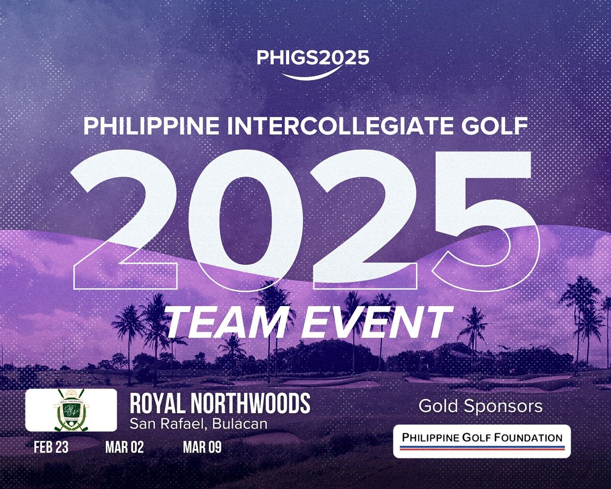 Philippine Intercollegiate Golf Series' Team Event