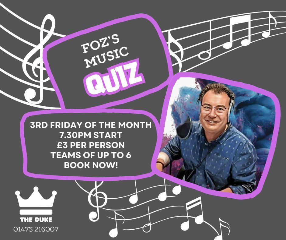 Foz's music quiz