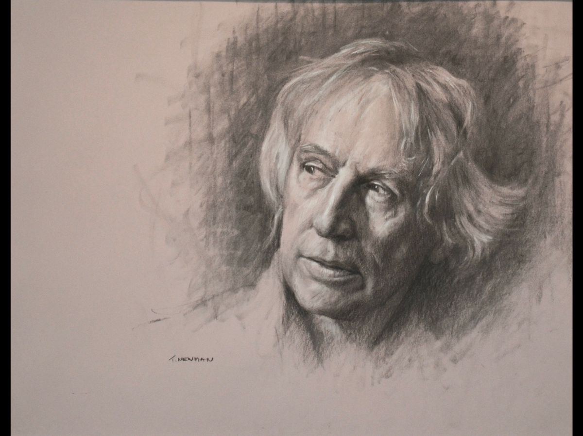 Portrait Drawing 1 with Trevor Newman