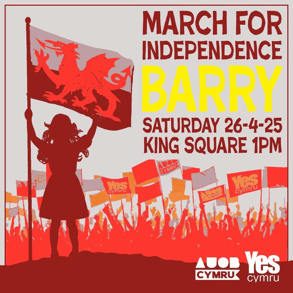 March for Independence - Barry