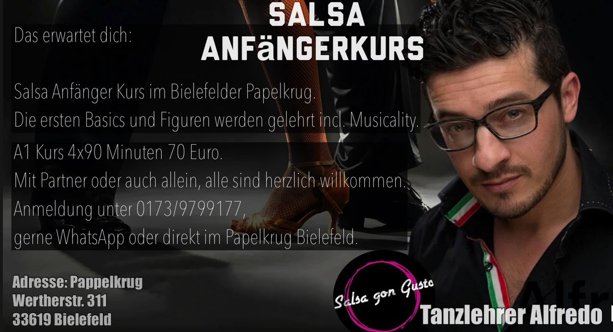 Salsa Anf\u00e4nger kurs (NEU)