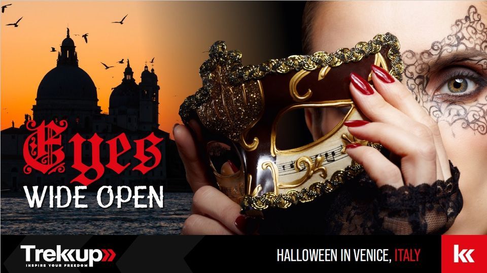 Eyes Wide Open | Halloween in Venice, Italy