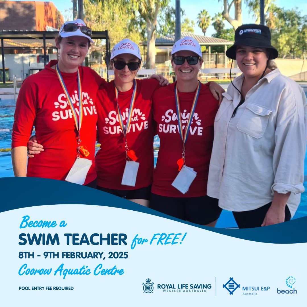 FREE Swimming Teacher Course at Coorow Aquatic Center