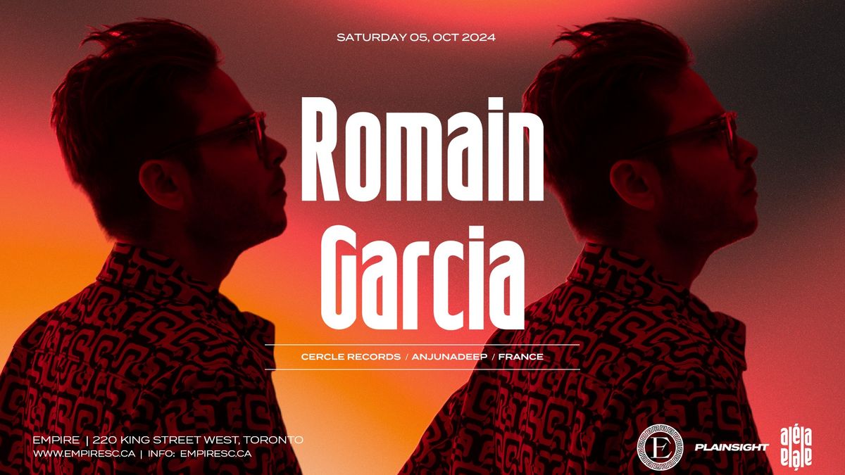 Romain Garcia (Cercle\/Anjuandeep) at Oria, Toronto