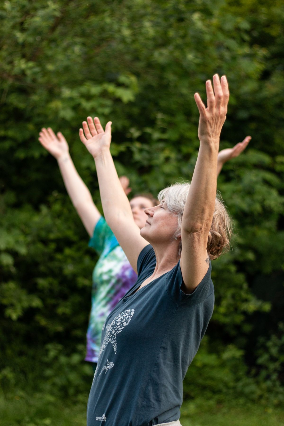 THE NUTURE OF FLOW with Kate Wright Yoga flow and Debbie Fox Tai Chi