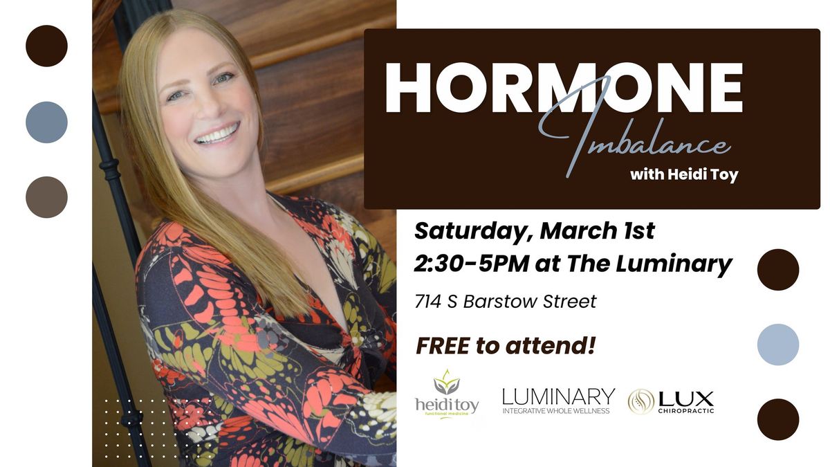 Hormone Imbalance Workshop