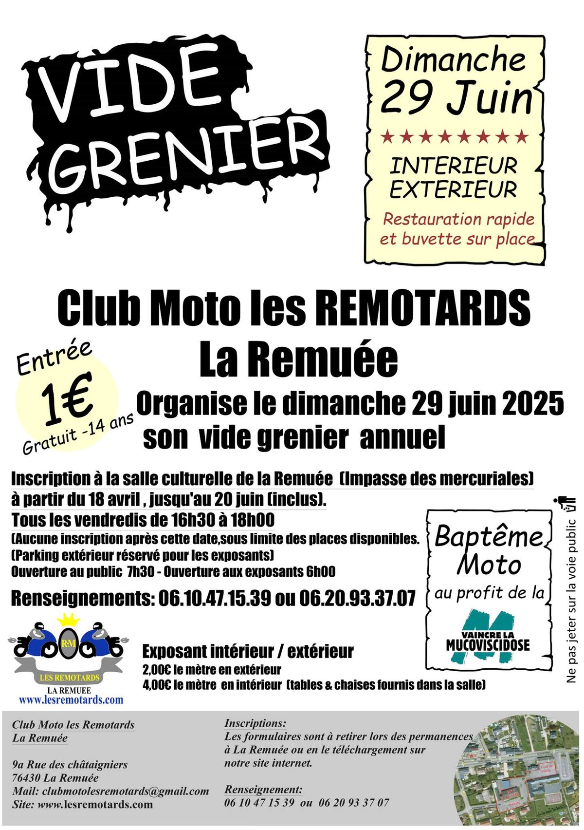 Vide grenier des Remotards