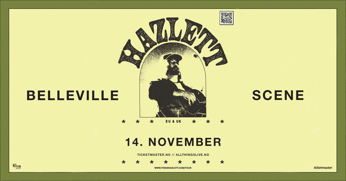 UTSOLGT! Hazlett \/\/ Belleville Scene \/\/ Pres. av All Things Live