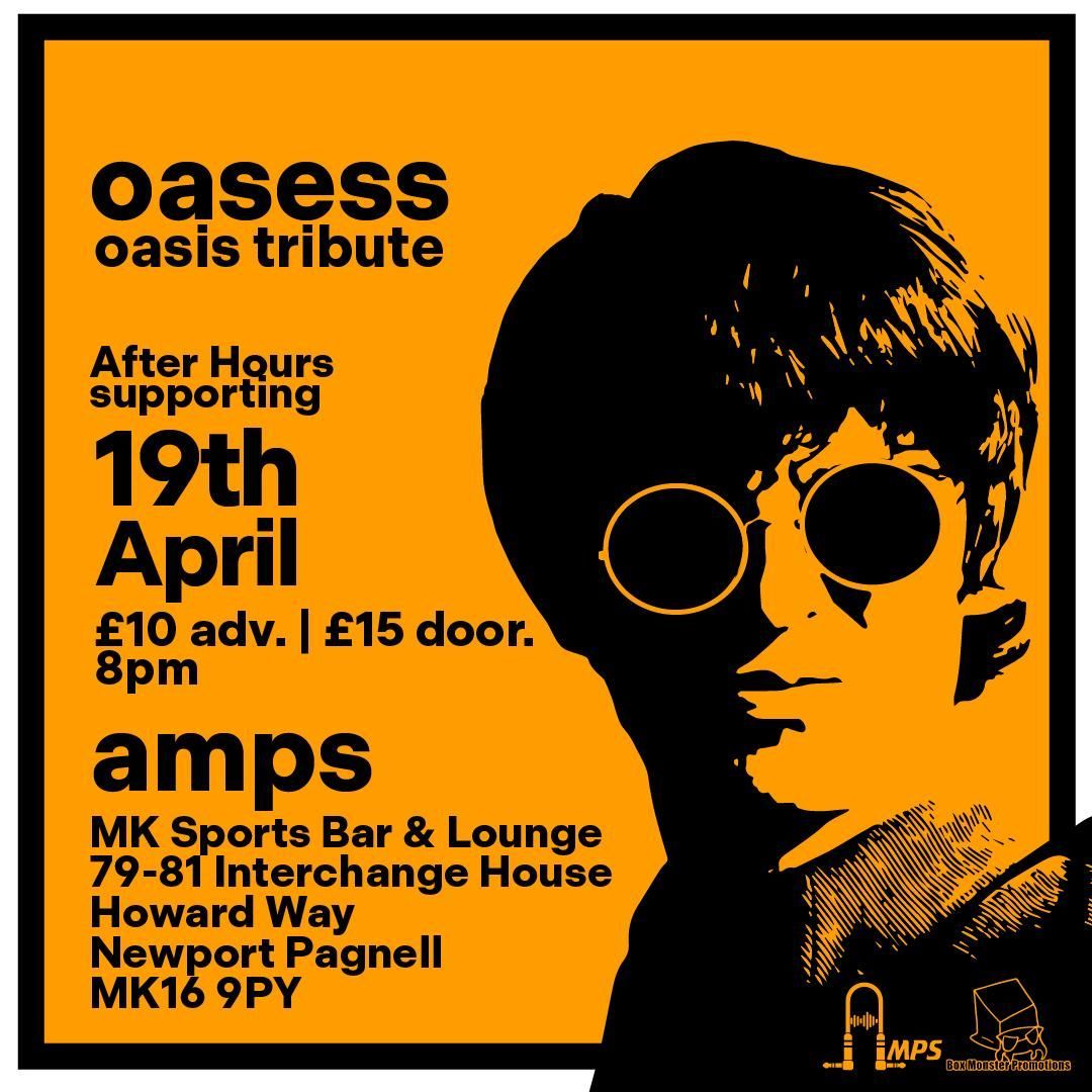 Oasess (oasis tribute) live at Amps