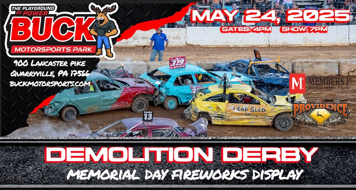 Memorial Day Demolition Derby & Fireworks