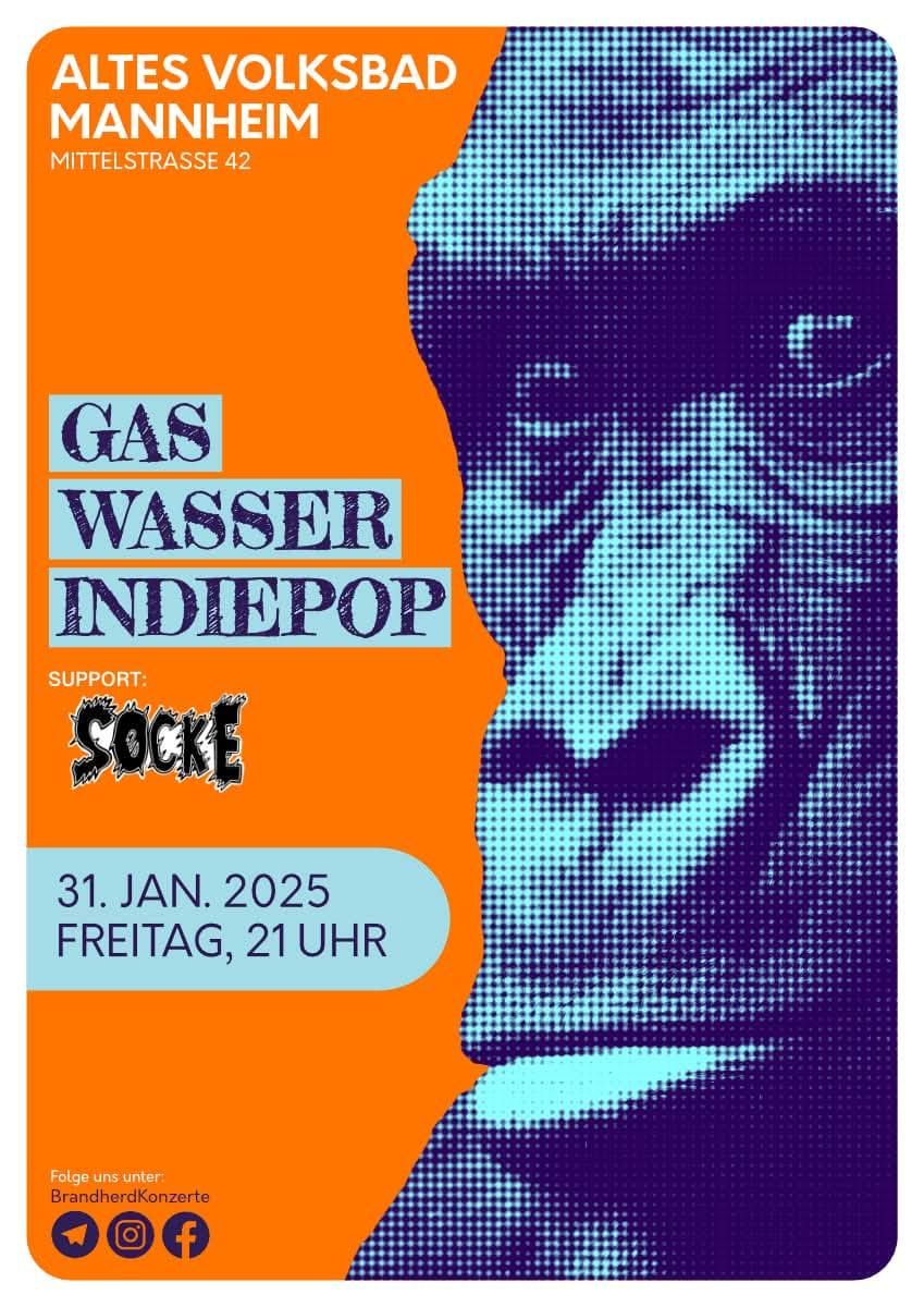 GAS WASSER INDIEPOP \/\/ DIE GL\u00dcCKSRITTER \/\/ brandherd Altes Volksbad