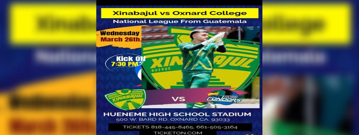 XINABAJUL VS OXNARD COLLEGE