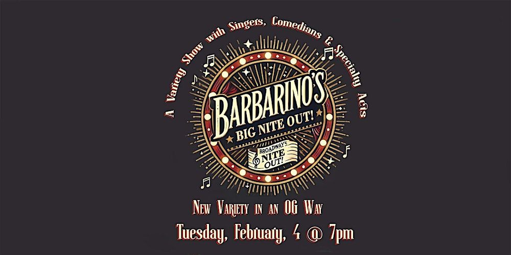 Barbarino's Big Nite Out