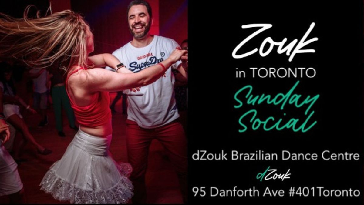 Zouk in Toronto Sunday Social & Drop-In Class