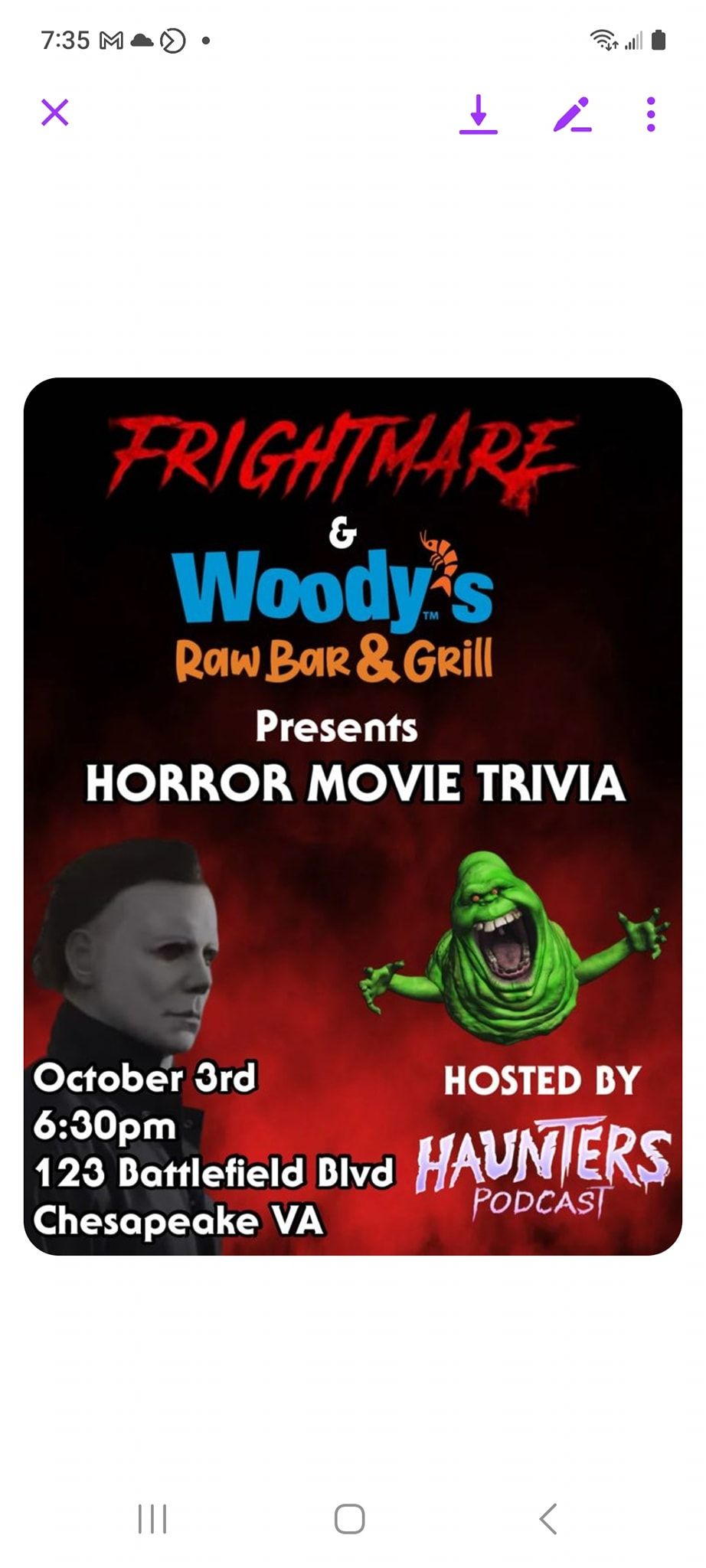 Horror Movie Trivia!