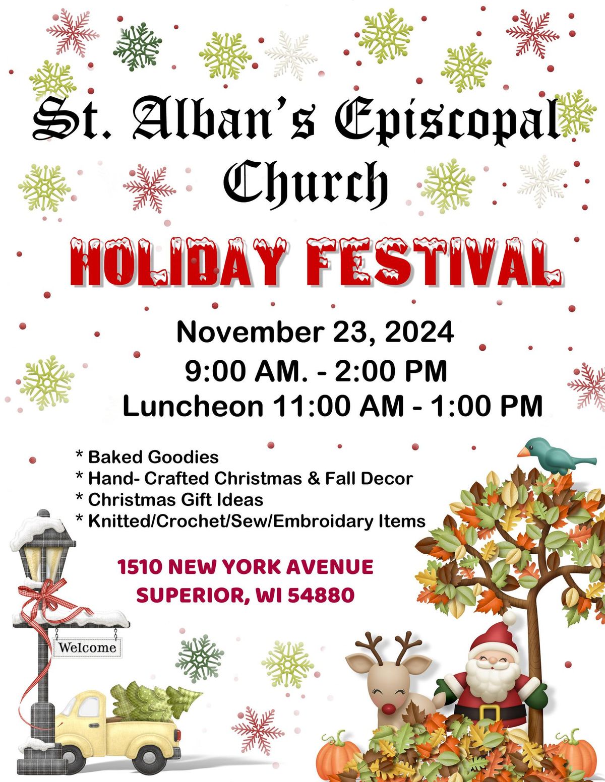 St. Alban's Holiday Craft\/Festival