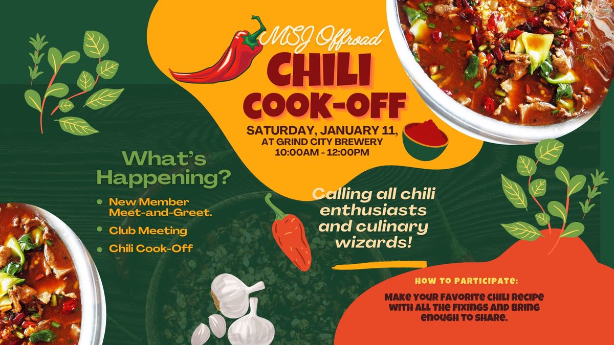 2025 Annual Chili Cook-Off