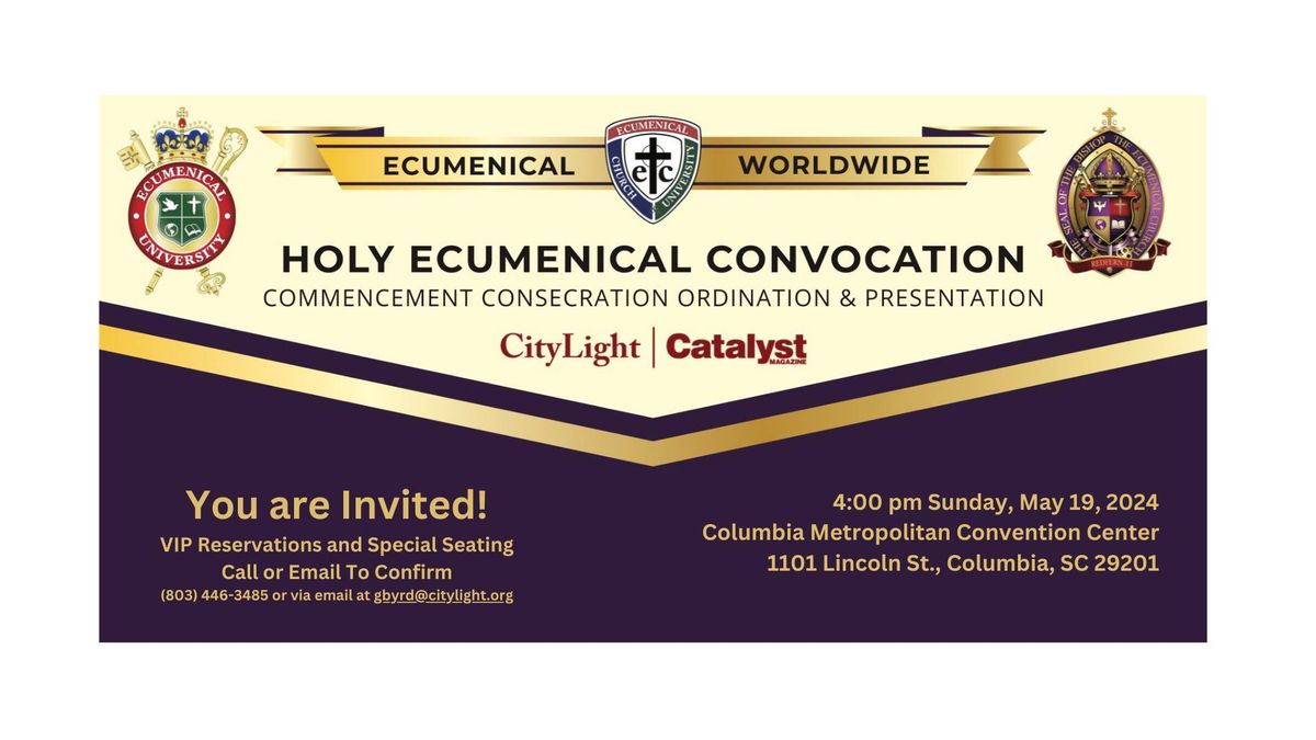28th Ecumenical Church and University Holy Convocation