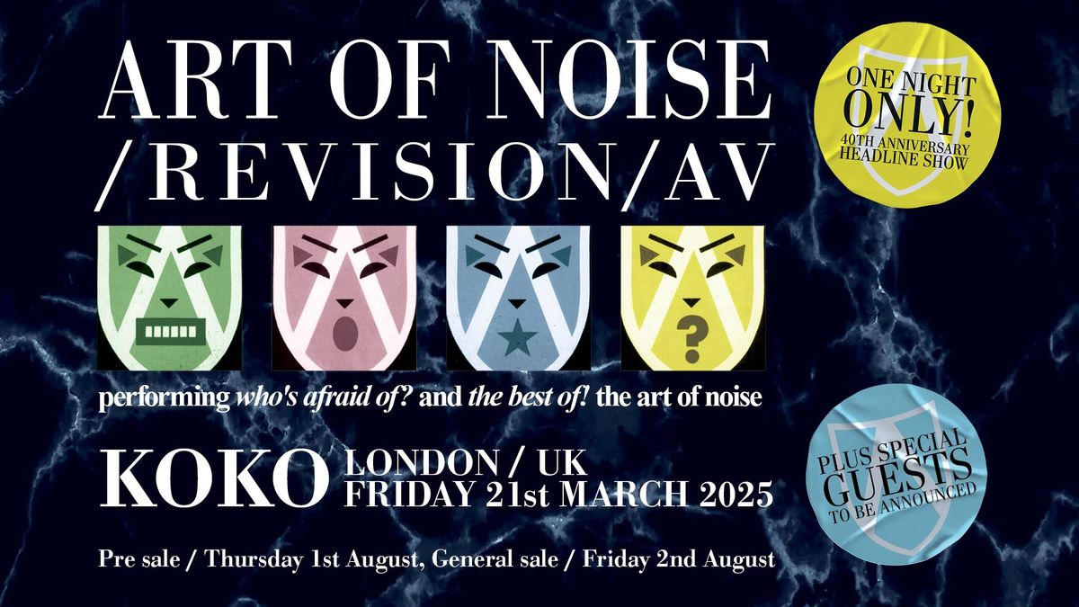 ART OF NOISE \/ REVISION \/ AV