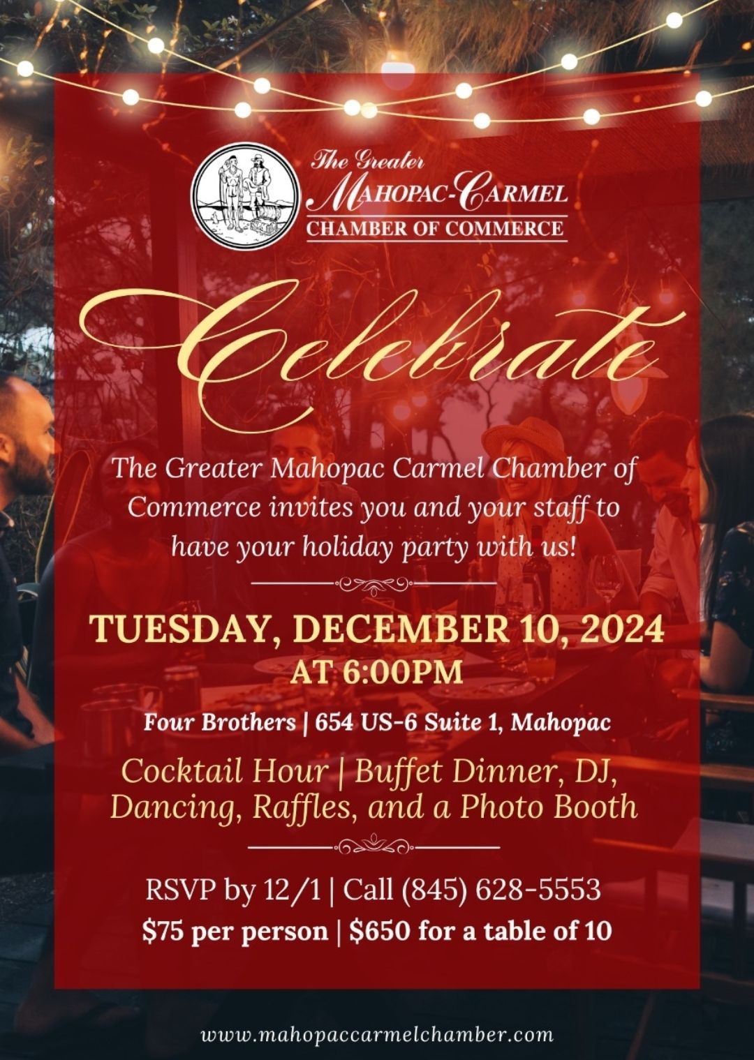 Mahopac Carmel Chamber of Commerce Holiday Party 