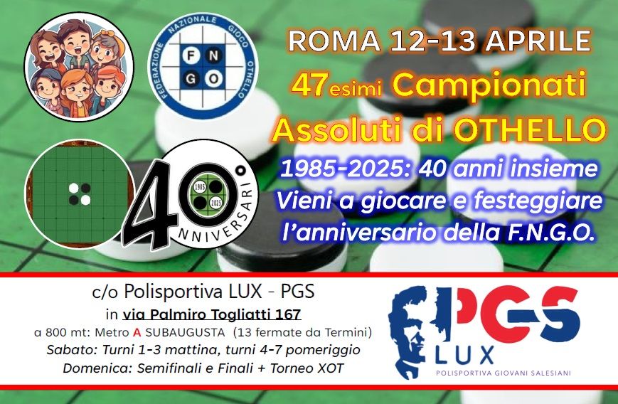 Torneo Assoluti di Othello 2025