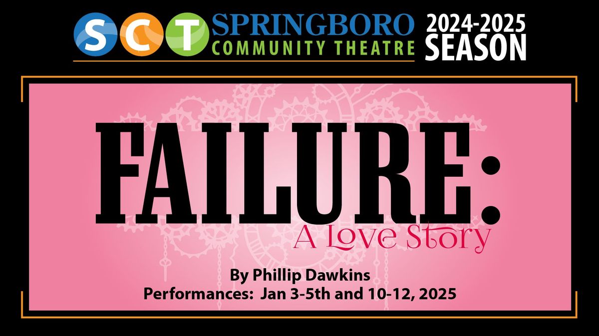 Auditions for "Failure: A Love Story" (Youth Program)