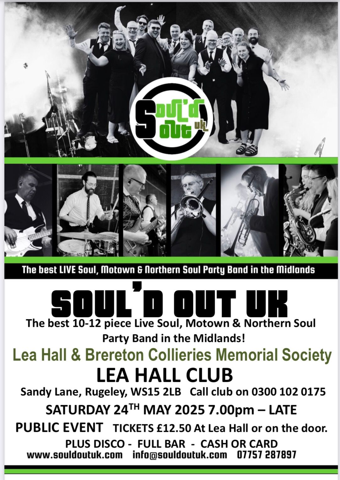 Soul'd Out UK @ Lea Hall Social Club